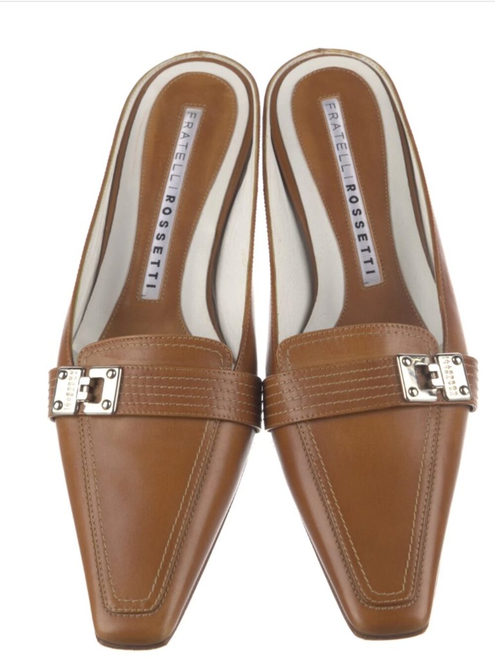Fratelli Rossetti Women's Brown and Tan Mules